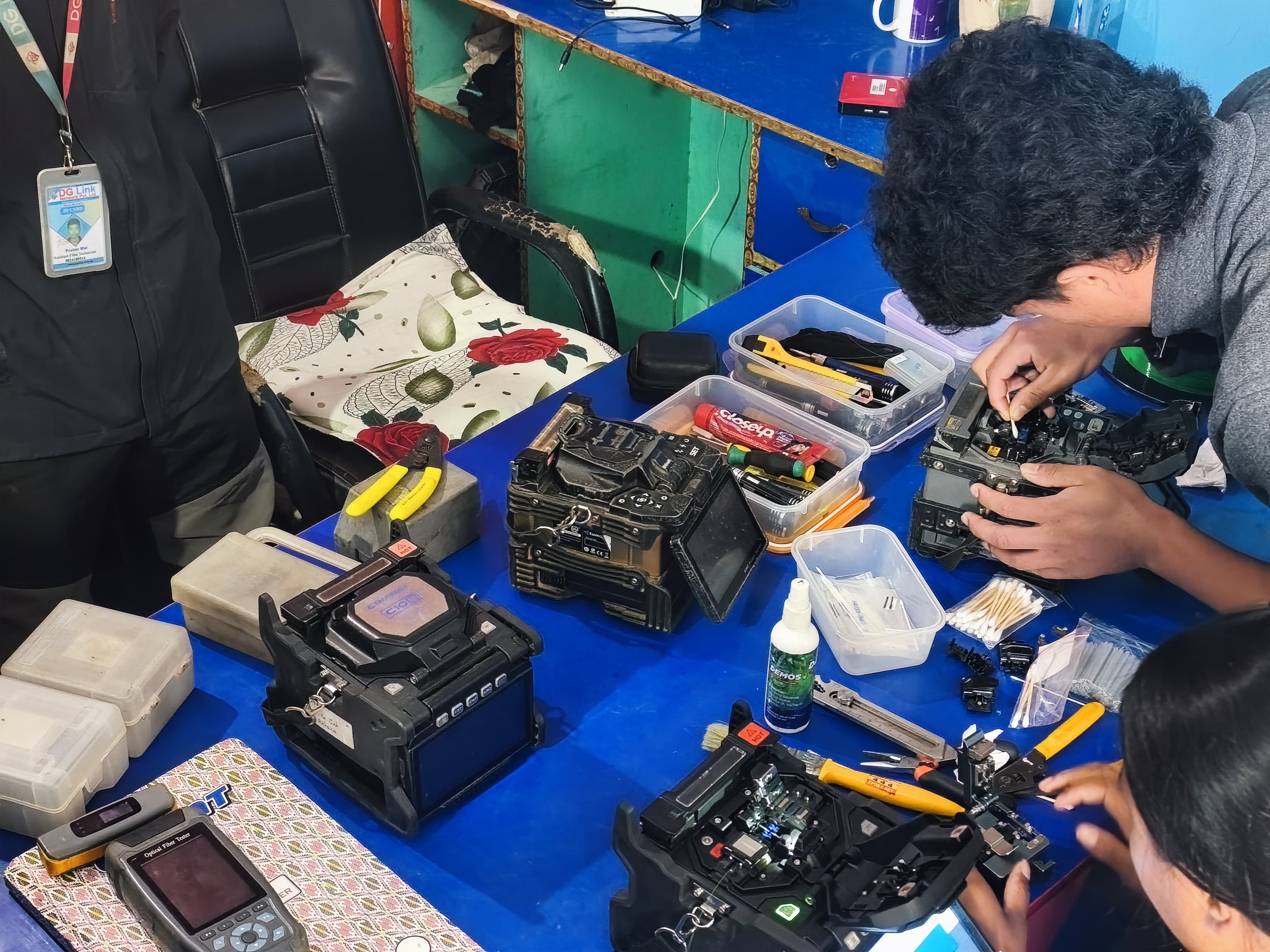 Free service Camp at D.G Link